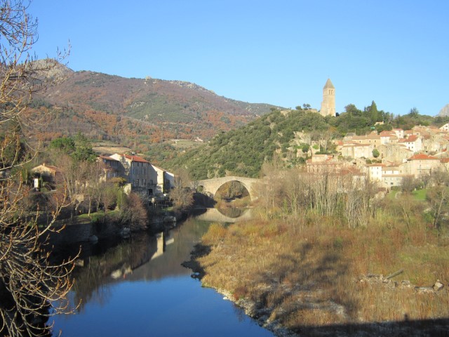 Languedoc, Olargues, Pont de diable